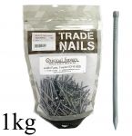 1-1/2" - 40mm x 2.36mm Bright Lost head Nails 1kg Bulk Bag